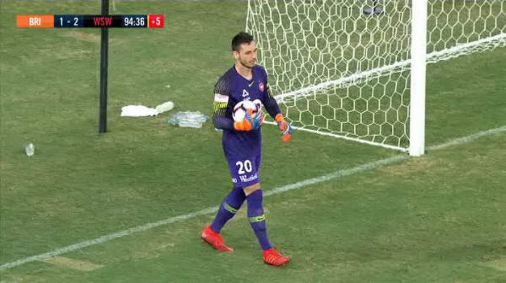 GAFA INEXPLICABILA de portar! A comis-o in minutul 95, cand echipa sa conducea! VIDEO