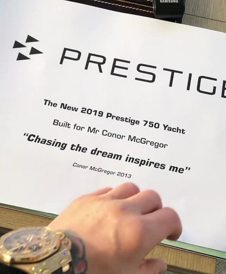 Conor McGregor si-a comandat yacht personalizat! A platit o avere pe el! Cum arata bijuteria! FOTO!_3