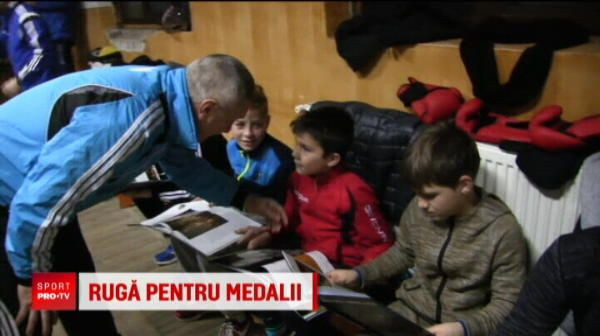 Urmasii lui Doroftei se antreneaza la manastire! Ei se roaga pentru primul aur olimpic al Romaniei la box dupa 60 de ani