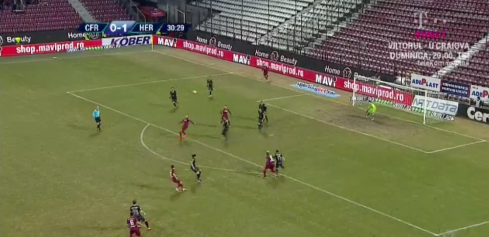 Putea fi GOLUL DECENIULUI in Romania! Tucudean, executie MONDIALA in fata Sibiului. Cum a dat