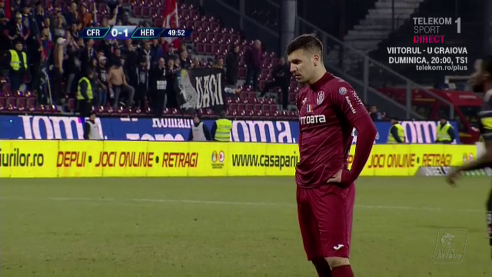 CFR CLUJ - HERMANNSTADT 1-1 | Nu sunt nici primul, nici ultimul care rateaza! Reactia lui Tucudean dupa ce a RATAT din toate pozitiile inainte sa marcheze