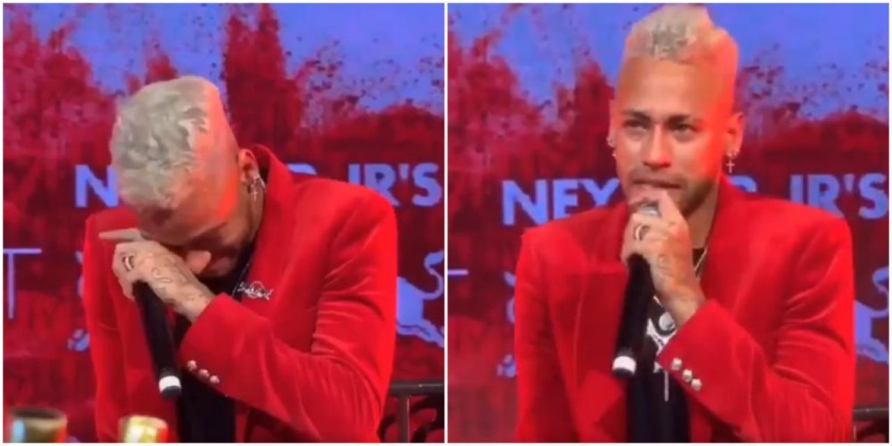Discurs emotionant! Neymar a inceput sa planga la petrecerea sa! Ce cadou ar fi vrut!