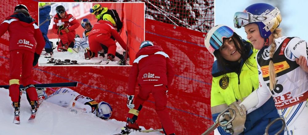 Lindsey Vonn, accidentare dramatica la ultimul concurs din cariera! Legenda americana si-a anuntat retragerea. VIDEO_4