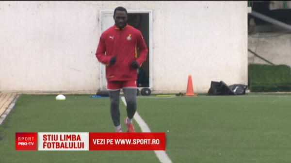 Un ghanez i-a transmis cel mai frumos mesaj lui Hagi de ziua lui: Pentru tine am venit in Romania El e atacantul care da goluri in Liga a doua