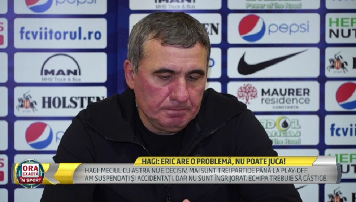 Misterul Eric! Brazilianul e din nou OUT din lotul Viitorului. Ce spune Hagi
