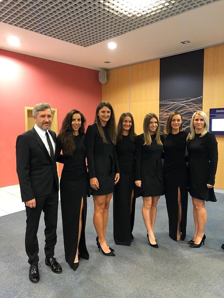 CEHIA - ROMANIA FED CUP | Romancele au stralucit la dineul oficial de la Ostrava! Ce tinute au purtat Halep, Buzarnescu si celelalte sportive la petrecere. FOTO_2