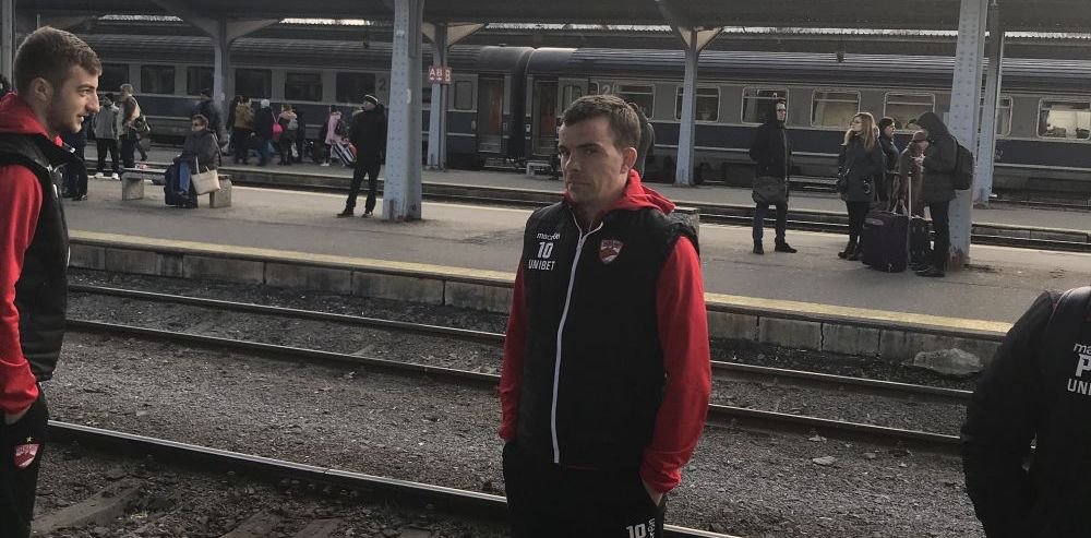 Dinamo a plecat cu trenul la Sf. Gheorghe! Distractie maxima pe peron_4