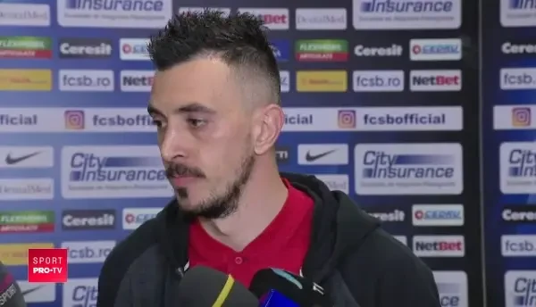 Joaca Hora bucuriei! Noul atacant al FCSB-ului a debutat cu gol: Chiar vorbeam cu Benzar inaintea meciului, i-am zis sa mi-o dea asa