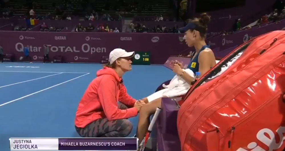 BUZARNESCU, dialog halucinant cu antrenoarea pe teren: Nu ma ajuti deloc! M-am saturat! VIDEO