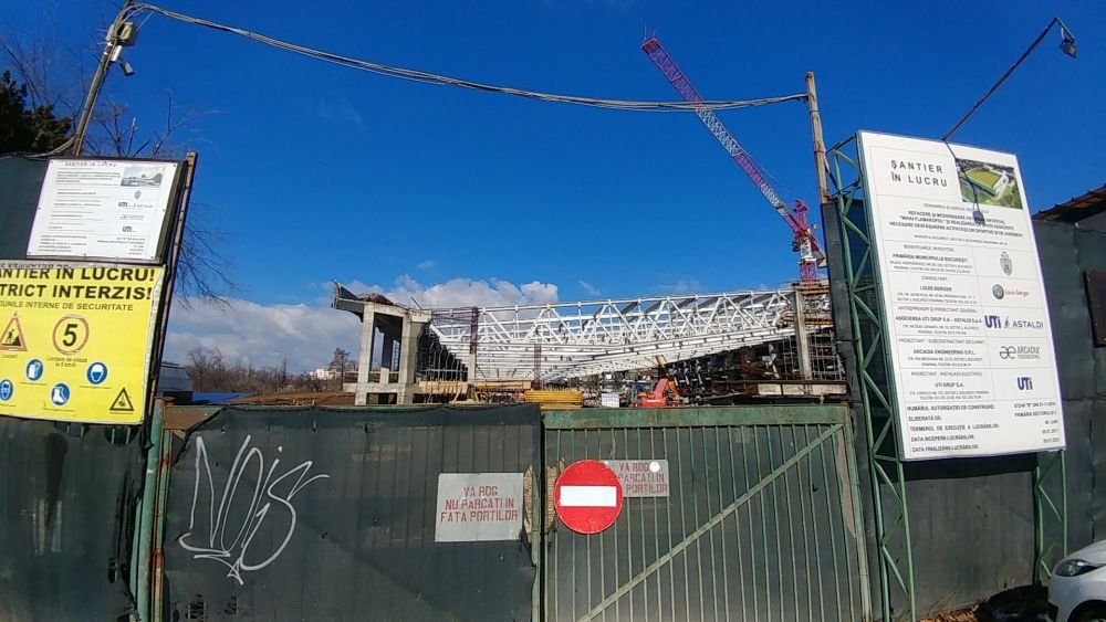 Patinoarul Flamaropol nu va fi finalizat in vara acestui an, asa cum a promis primarul Bucurestiului. Cum arata acum. FOTO_11