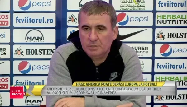 Hagi, tentat de MLS: "As merge acolo, de ce nu?!"