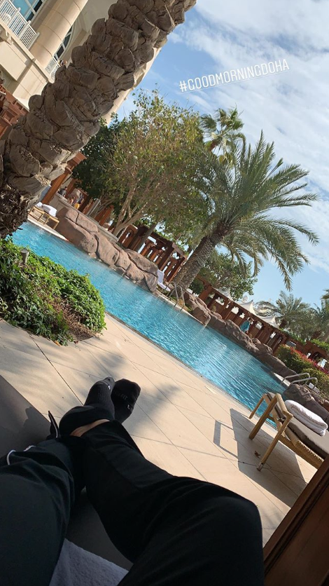 Cum s-a relaxat Simona Halep inaintea semifinalei cu Svitolina de la Doha. FOTO