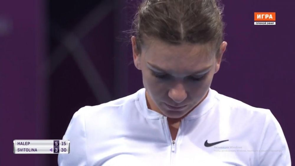 Moment incredibil pe teren! Simona Halep s-a uitat catre propria loja si a TUNAT: