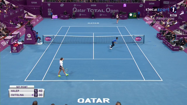 Moment incredibil pe teren! Simona Halep s-a uitat catre propria loja si a TUNAT: 