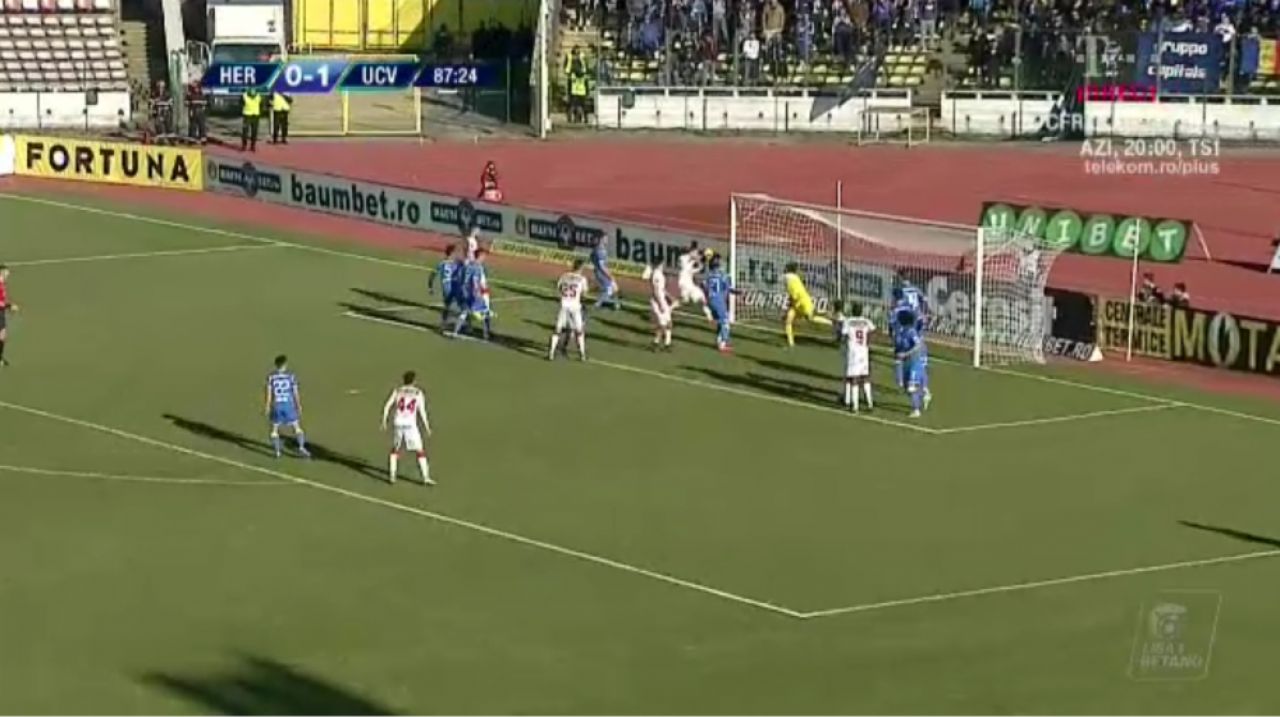 HERMANNSTADT 0-1 CRAIOVA | Craiova, TEROARE pentru FCSB si CFR in lupta pentru titlu! Oltenii au un punct peste stelisti! AICI: fazele meciului _11