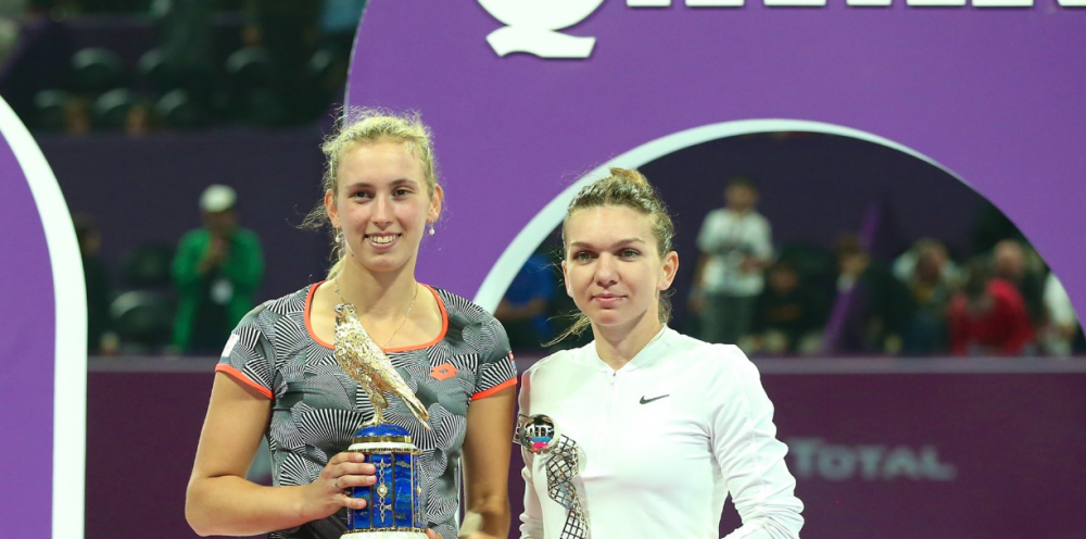 Elise Mertens RUPE TACEREA dupa ce a fost acuzata ca a jucat murdar in finala de la Doha! Ce spune belgianca despre time-out-ul medical care a intors meciul cu Halep
