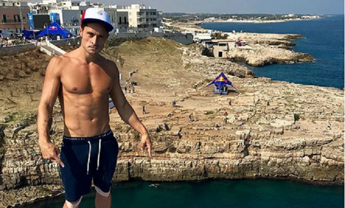 Povestea lui Constantin Popovici, singurul roman care sare de pe stanci in seria Red Bull Cliff Diving_2
