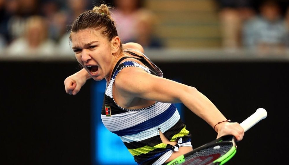 HALEP - BOUCHARD DUBAI | Tenis ireal din partea romancei! Lovitura FABULOASA reusita de Simona i-a uimit pe toti. Reactia WTA