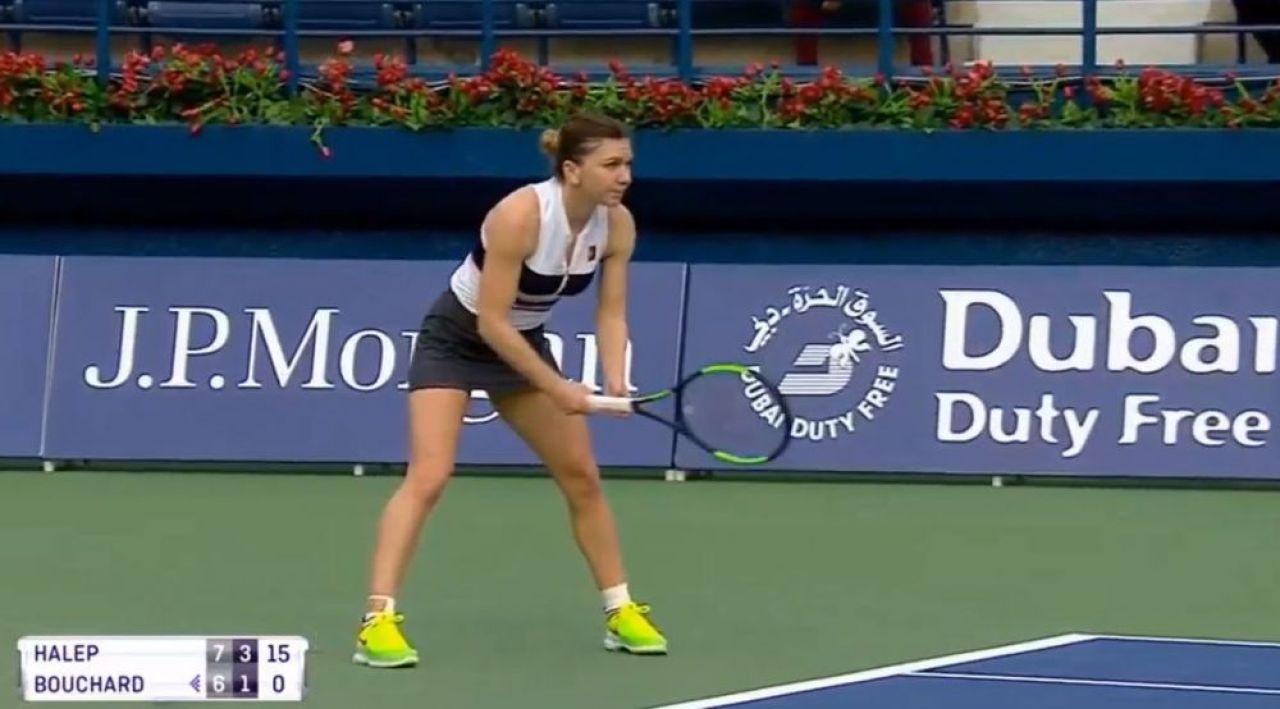SIMONA HALEP - EUGENIE BOUCHARD | GENIAL! Ce i-a strigat un roman Simonei in timpul partidei: