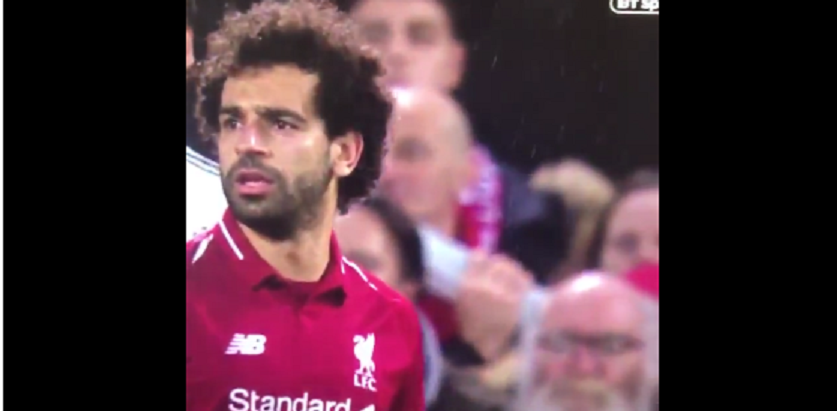 UPS! Nu asa, Salah! :) Momentul in care a vrut sa se ascunda de rusine in fata a 55 000 de oameni!