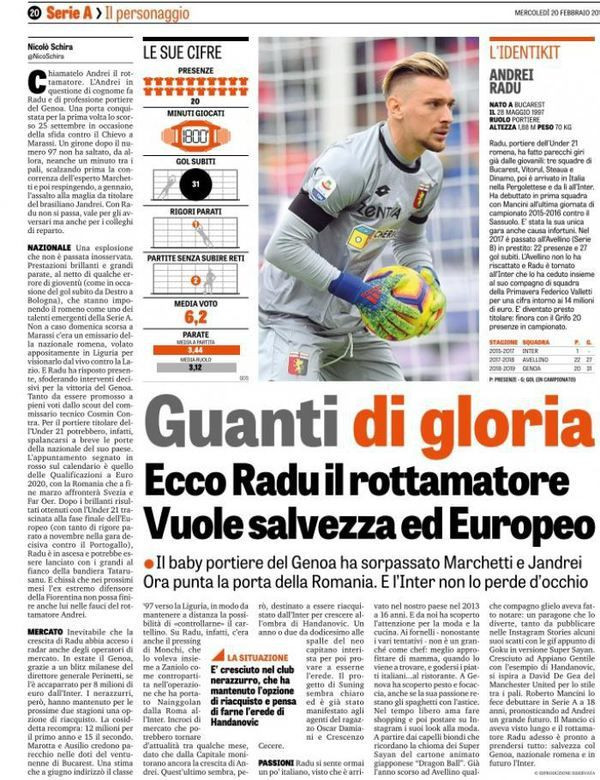 Transfer BOMBA pentru Ionut Radu! O echipa care e aproape de calificarea in sferturile Ligii vrea sa-l aduca in vara