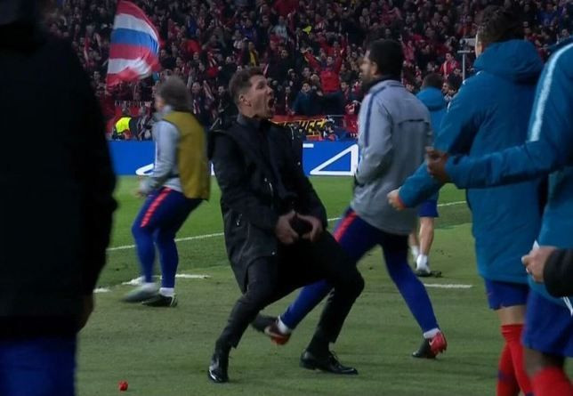 Probleme pentru Atletico? FOTO | Gestul facut de Simeone care i-ar putea aduce suspendarea pentru returul de la Torino!