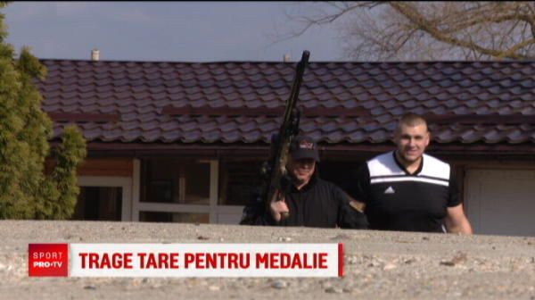 Uriasul Romaniei de la judo vrea medalia de aur la Tokyo si poate concura si la tir! E subofiter si nu rateaza nicio tinta in poligon!