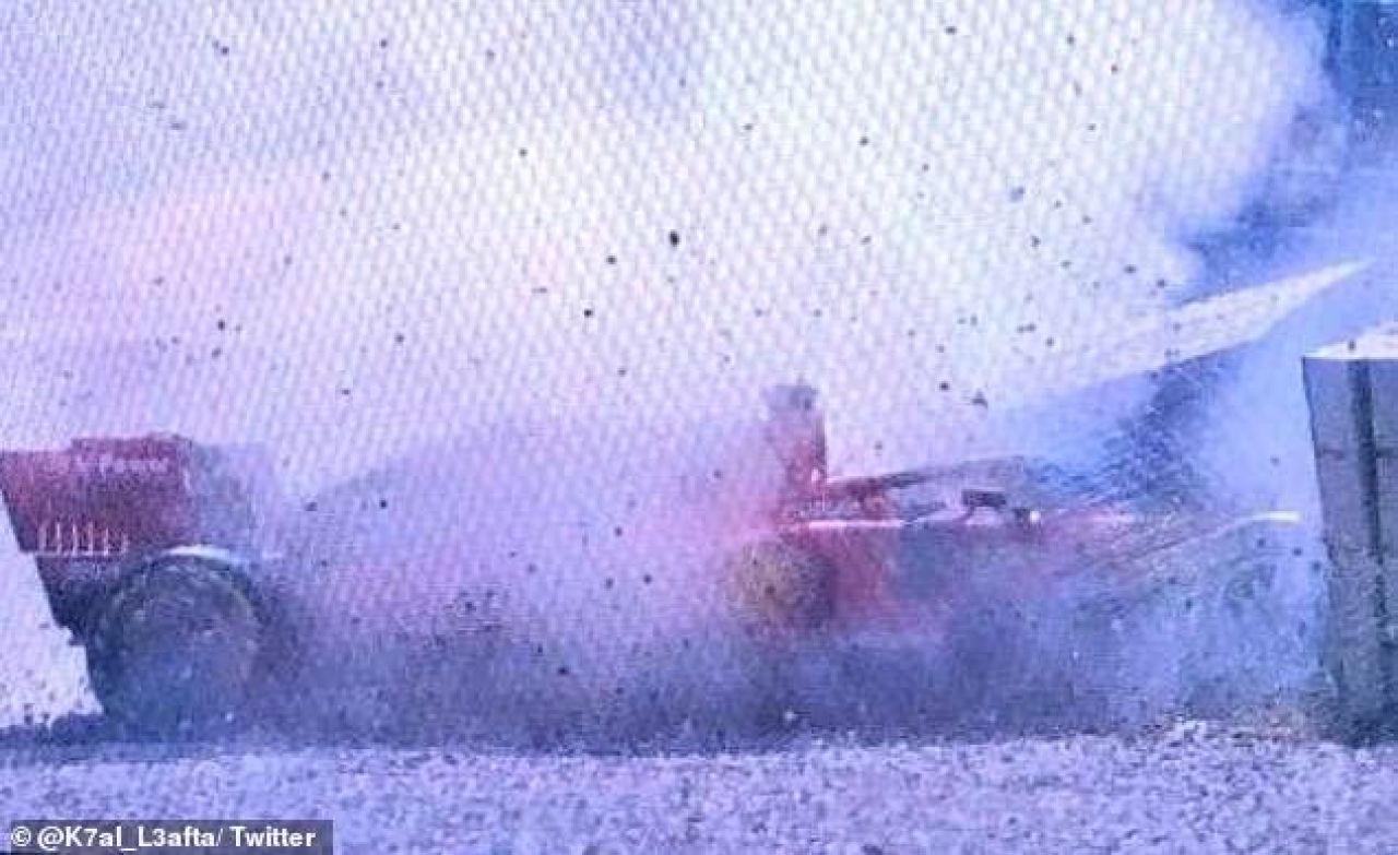 Sebastian Vettel, dus la spital dupa un accident grav la antrenament. FOTO_3