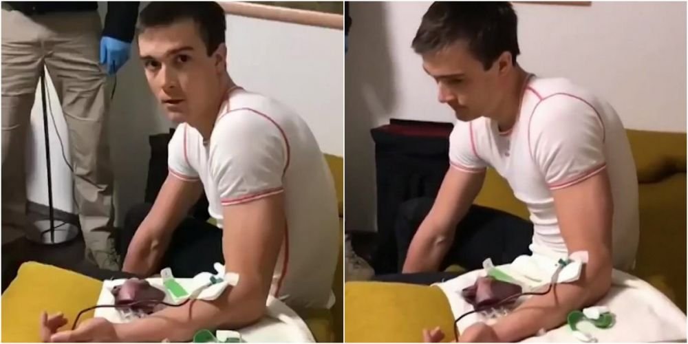 VIDEO INCREDIBIL | Sportiv prins in flagrant cu acul in vena de Agentia Anti-Doping, in timpul Cupei Mondiale! Schiorul este si politist