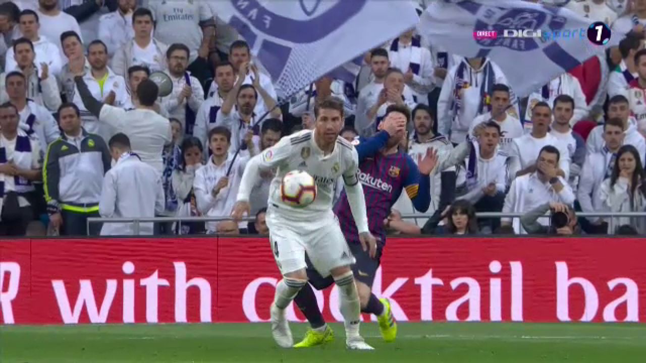 REAL - BARCA | Gest SOCANT al lui Sergio Ramos! I-a SPART NASUL lui Messi, arbitrul n-a dat nimic! Faza care a aruncat in aer El Clasico_3