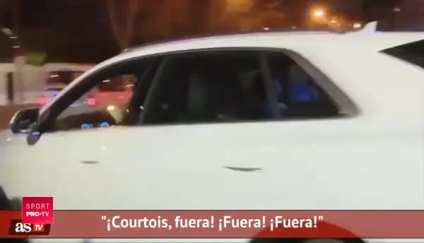 "Nu poti sa opresti nici macar un taxi!" Courtois, ATACAT de fani dupa umilinta istorica a Realului! VIDEO
