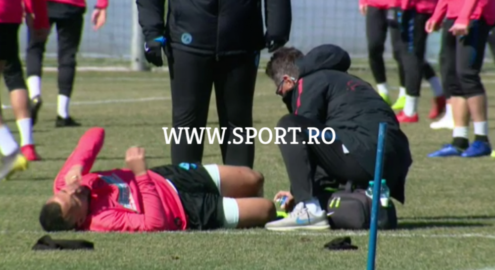 ULTIMA ORA | Lovitura pentru FCSB inaintea meciului cu Viitorul: inca un titular s-a accidentat la antrenament FOTO