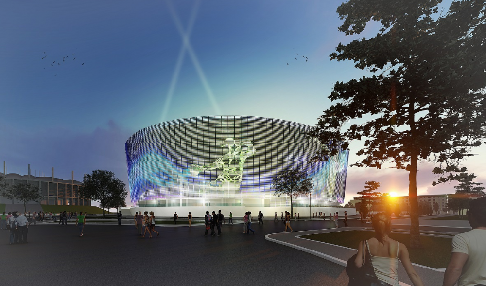 PRIMELE FOTOGRAFII cu Polivalenta de 138 de milioane euro care va fi construita langa National Arena! Proiectul a fost aprobat astazi
