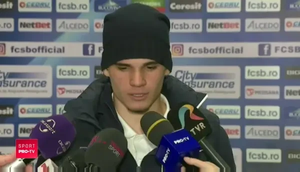 Reactia lui Ianis Hagi dupa primul gol impotriva FCSB-ului: "N-am avut nicio emotie la penalty! Daca aveam, nu bateam". Ce spune despre TITLU