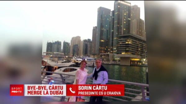 Cartu isi incepe mandatul la Craiova cu o vacanta! E putin, asa, bizar, dar ce sa facem?! Cum a explicat situatia