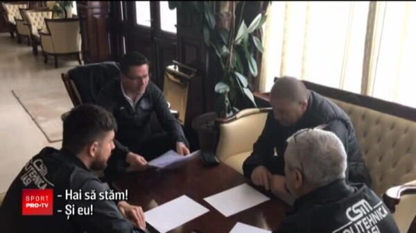 Echipa din Liga 1 care s-a alaturat protestului #sieu! Ce a facut antrenorul la ora 15.00
