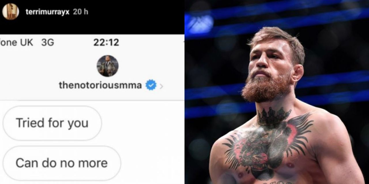 Dialog incredibil intre McGregor si femeia care spune ca i-a facut un copil. Ce
