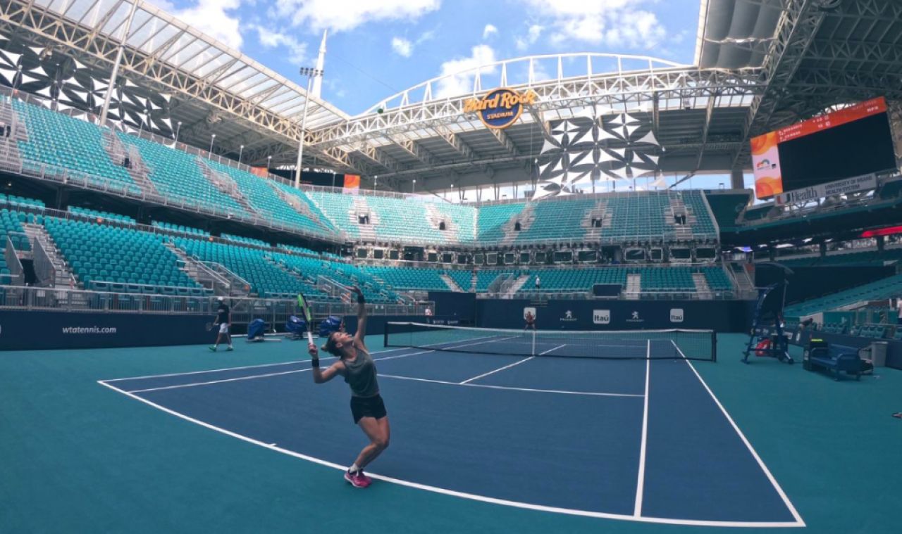 HALEP MIAMI | Simona, mesaj pentru fani inaintea turneului de la Miami! Cu cine s-a antrenat romanca_1