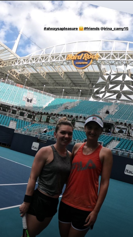 HALEP MIAMI | Simona, mesaj pentru fani inaintea turneului de la Miami! Cu cine s-a antrenat romanca_3