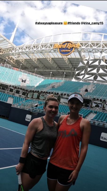 HALEP MIAMI | Simona, mesaj pentru fani inaintea turneului de la Miami! Cu cine s-a antrenat romanca_3