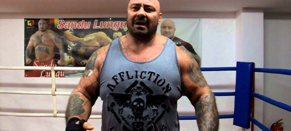 Look nou pentru Sandu Lungu! Uriasul de 150 de kilograme e de nerecunoscut