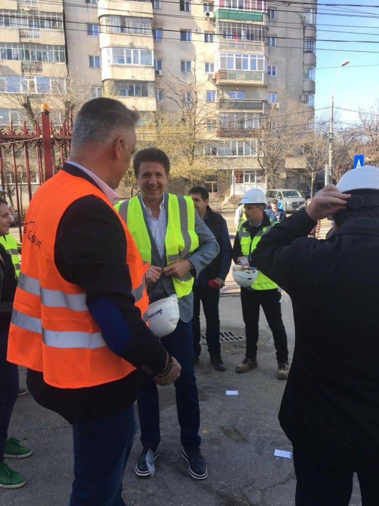 Gica Popescu, in inspectie pe santierele din Giulesti si Ghencea! Care e stadiul lucrarilor: