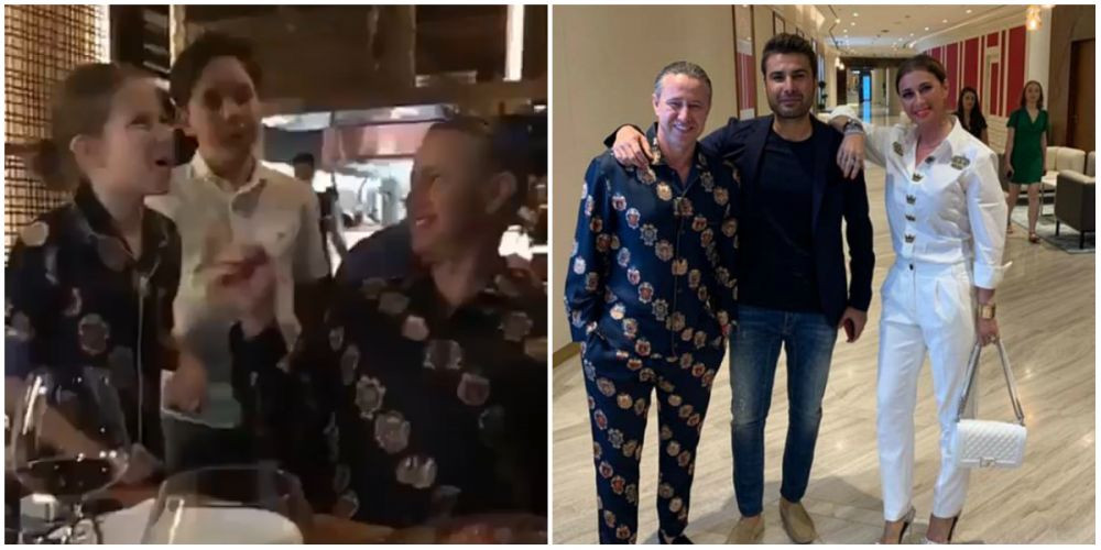 Mutu i-a dus pe Reghe si Anamaria la restaurantul lui Salt Bae din Dubai. Tinuta SOC pentru fostul antrenor al Stelei. FOTO_8