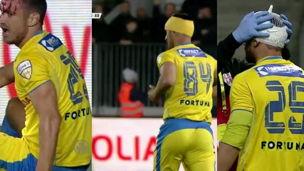 Caz incredibil in Liga 2! Un fotbalist de la Petrolul a jucat cu 3 numere diferite in acelasi meci: cum a fost posibil