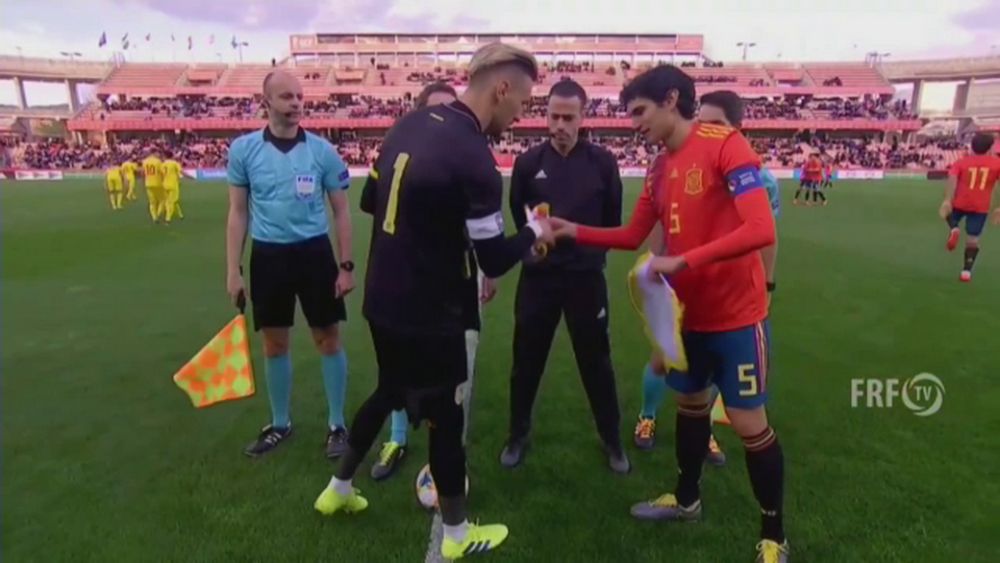 SPANIA U21 - ROMANIA U21 1-0 | Fara multi jucatori importanti, nationala lui Radoi a pierdut dupa o faza fixa! Rus a ratat o ocazie mare pe final_2
