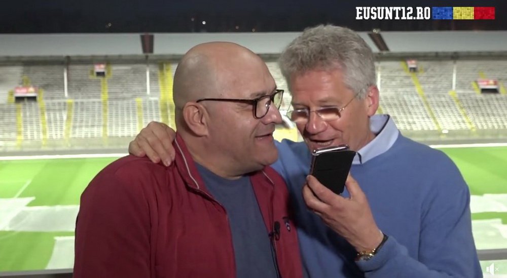 Cine e? Balint si Boloni, surpriza URIASA de ziua lui Emeric Ienei. Ce i-au cantat la telefon. VIDEO