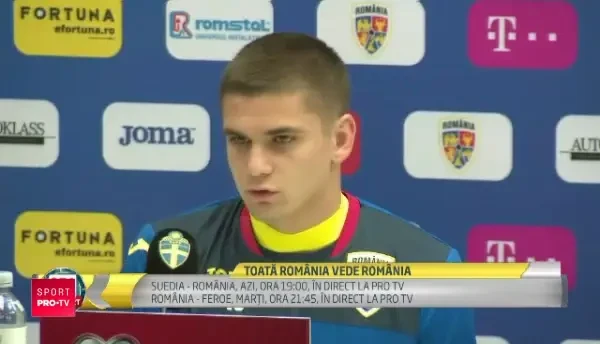 Razvan Marin: Nu stiu daca au o echipa mai buna decat a noastra! Singurul capitol la care nordicii sunt mai buni