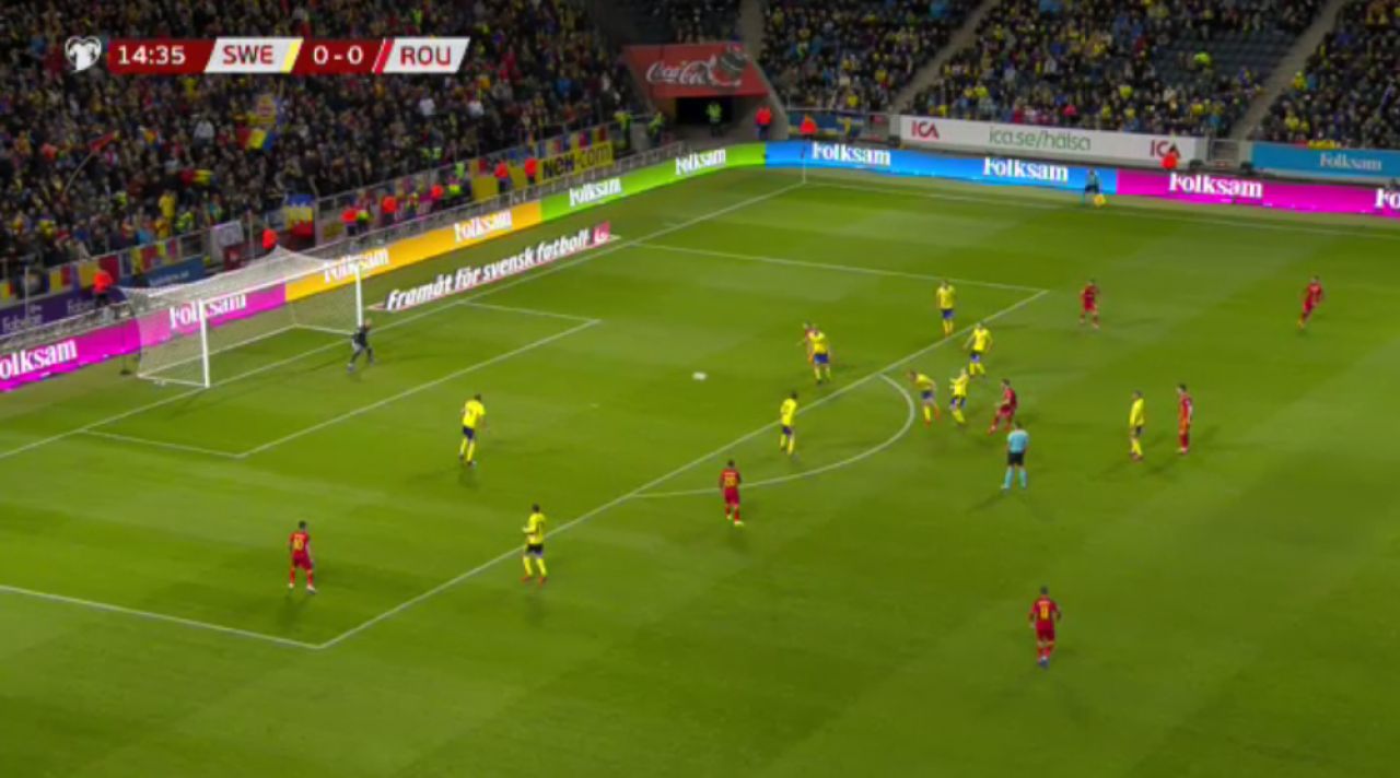 REZUMAT VIDEO SUEDIA - ROMANIA 2-1 | Contra-debut al Romaniei in preliminariile EURO! Am jucat doar o repriza, dar nu am reusit sa compensam greselile din prima parte_3
