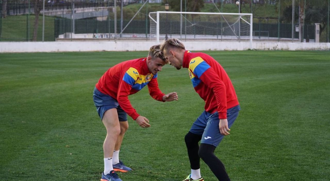 Ne batem cu ei! Mirel Radoi, antrenament inedit in cantonamentul din Spania! Cum s-au pregatit tricolorii U21! VIDEO_5