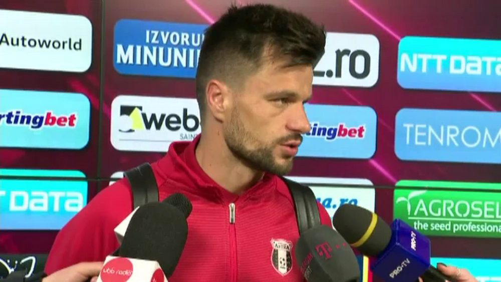 CFR CLUJ - ASTRA 1-0 | Llullaku, conflict cu un oficial al CFR-ului in timpul meciului: A spus ca ne dam viata acum si cu Steaua am facut blat!